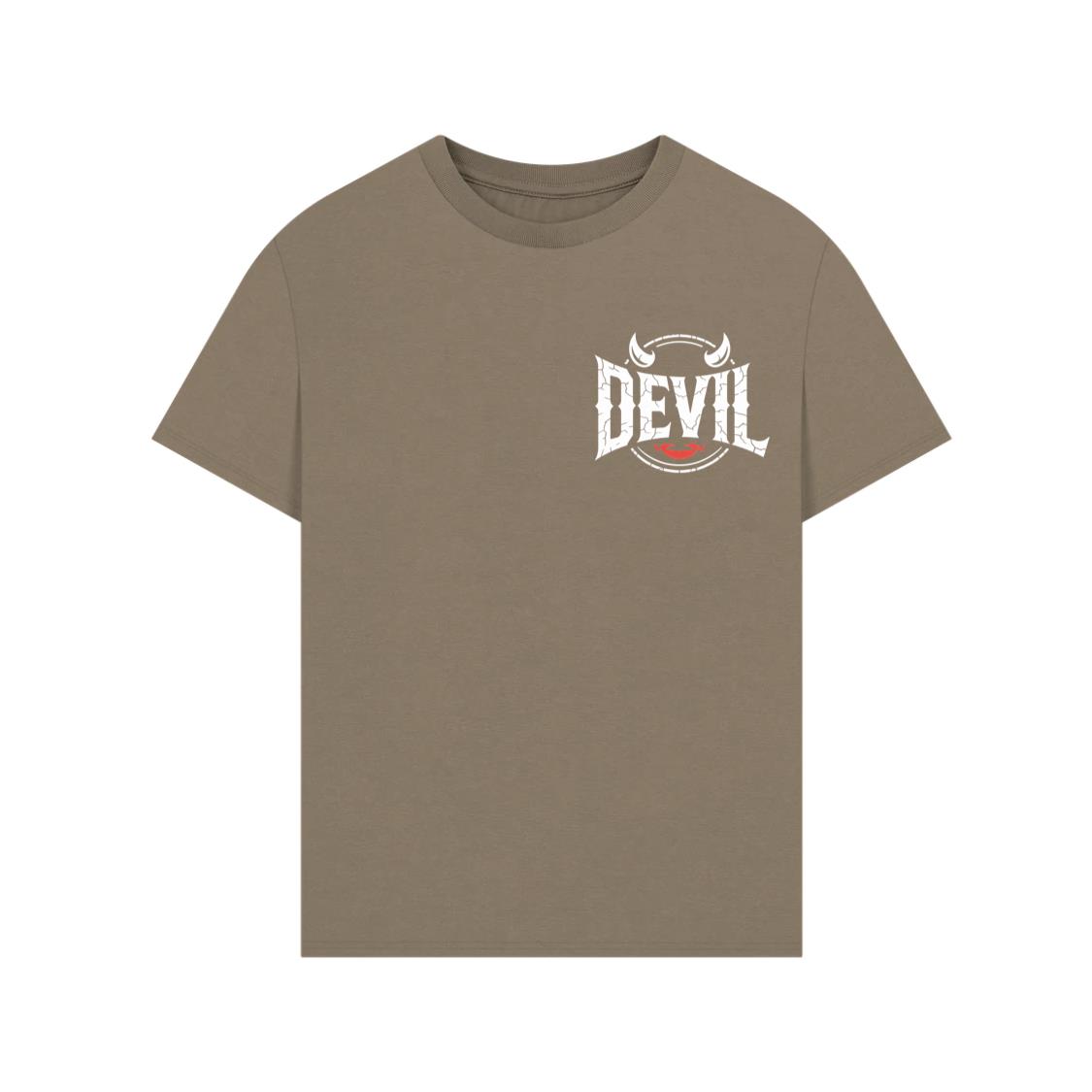Devil Horns Typography Graphic T-Shirt - Image 4
