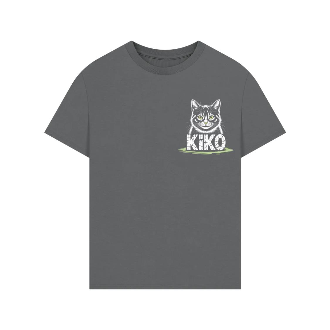 Kiko Gothic Cat Graphic T-Shirt - Image 3