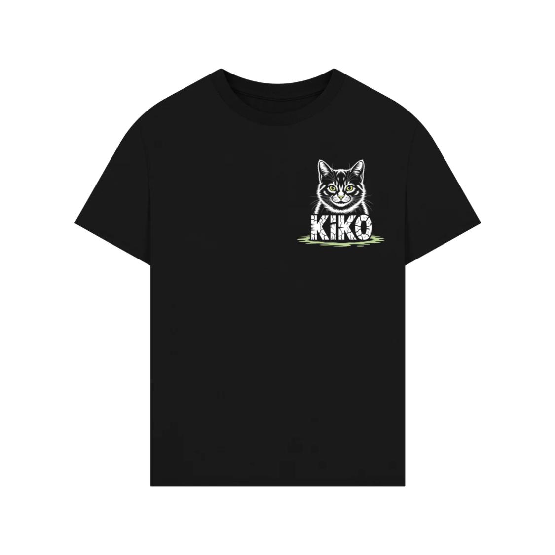 Kiko Gothic Cat Graphic T-Shirt