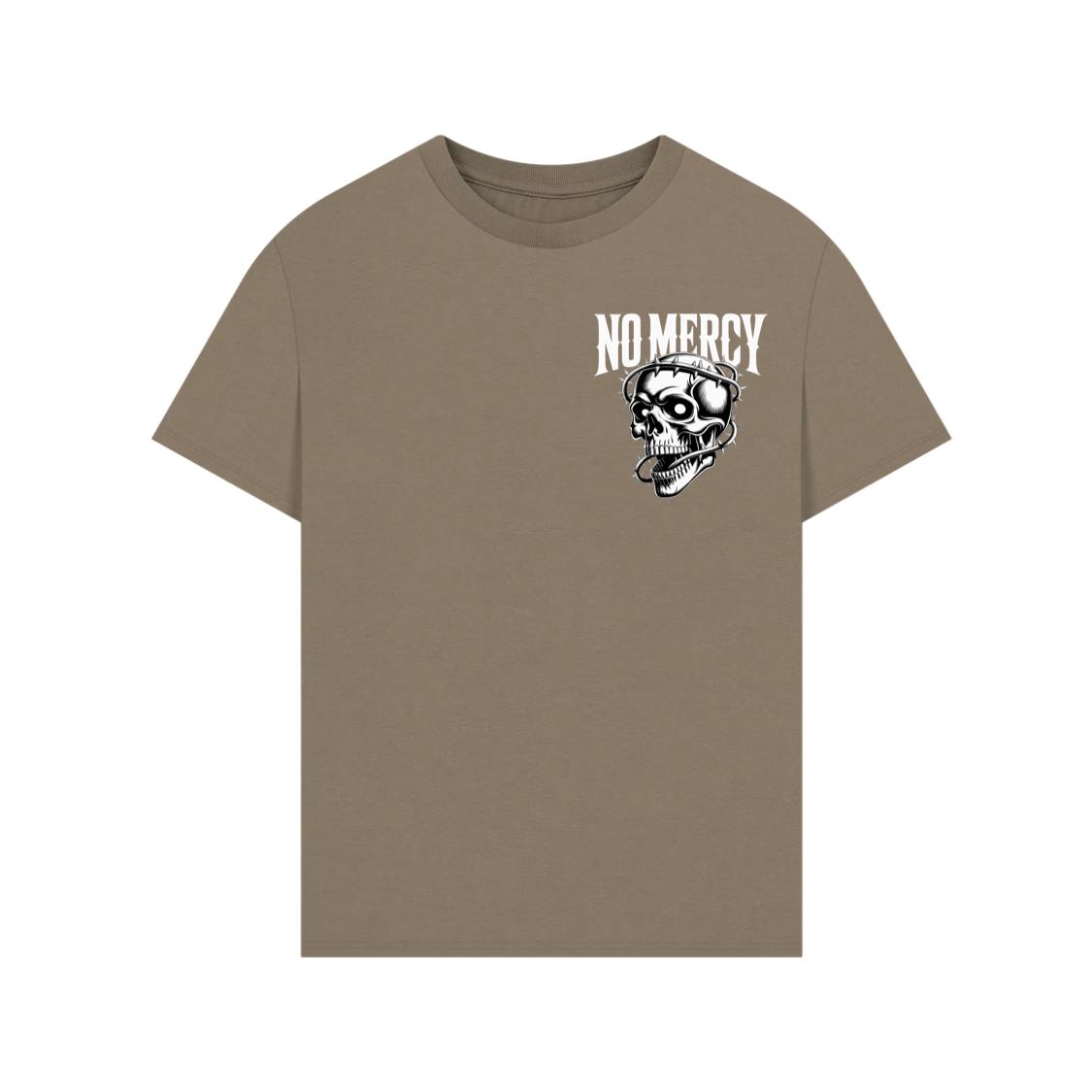 No Mercy Skull Warrior Graphic T-Shirt - Image 4